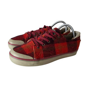 Keen Women's Red Plaid Sneakers